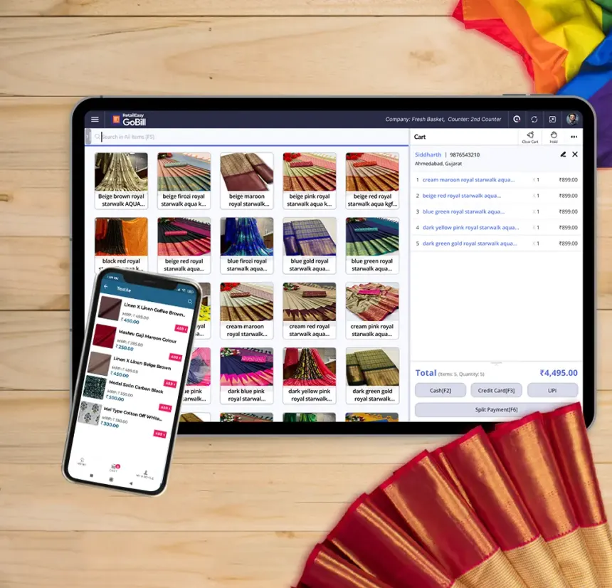 Textile - POS Billing Software